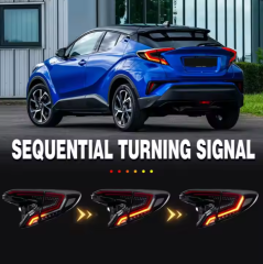 Factory Sale Car Spoiler Light Led Trunk Tail Lamp for Toyota CHR 2018 2019 2020 Rear Taillights