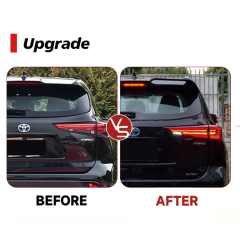 Suitable for 2022 Toyota Crown Kluger HANLANDA Modified taillight LED high brightness running lights turn signal lights