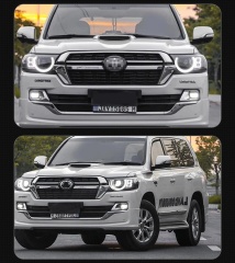 TOYOTA Highlander Car Styling for Toyota Land Cruiser Headlights 2016-2021 LC70-LC90 LED Headlight DRL LED Projector Lens Automotive Accessories