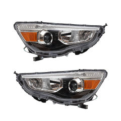 Mitsubishi ASX Car Accessories Car Spare Parts Cars Exterior Lighting Low Profile US Headlights 8301C225 8301C226 for Mitsubishi ASX 2013