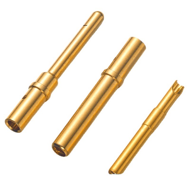 Crown Spring Jack Pin Copper Jack Crown Pin Crown Spring Pin Female Hole 1.0 Copper Hole Piece Jack 1.5