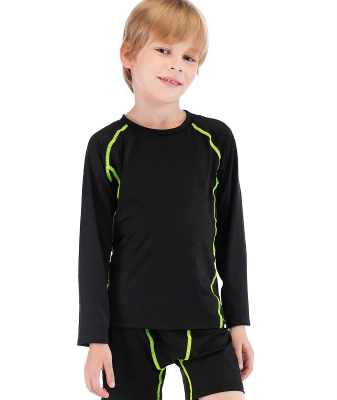 Boys Superhero Long Sleeve Boys Party Classic Role Playing Leisure Long Sleeve T-Shirt