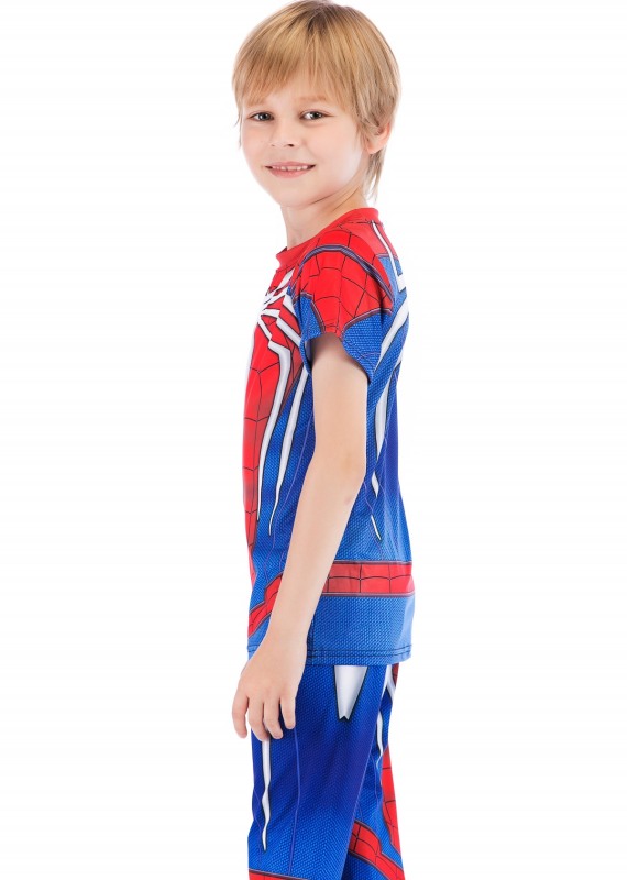 Boys Superhero Classic Serices Tracksuits Kids Role Playing Sports Performance Suit