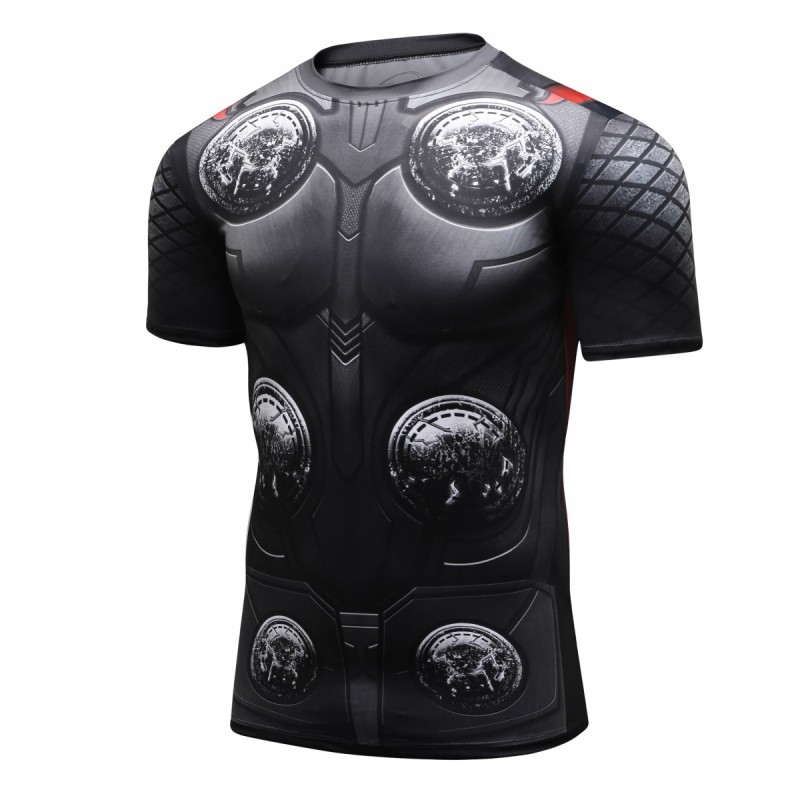 Men's Compression Short Sleeve Shirt Athletic Base Layer Tops Outdoor Sport Workout Fitness Dry Fit Running Cycling T-Shirt