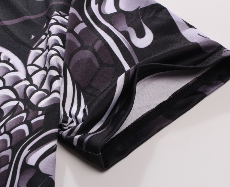 Women's Compression Shirts 3D Printed Long Sleeve/Short-Sleeve Athletic Shirt Baselayer Tops