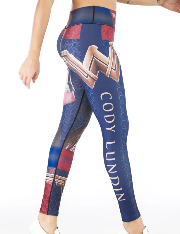 Women's Superhero Digital Printing Leggings Yoga Pants Compressed Tight Trousers