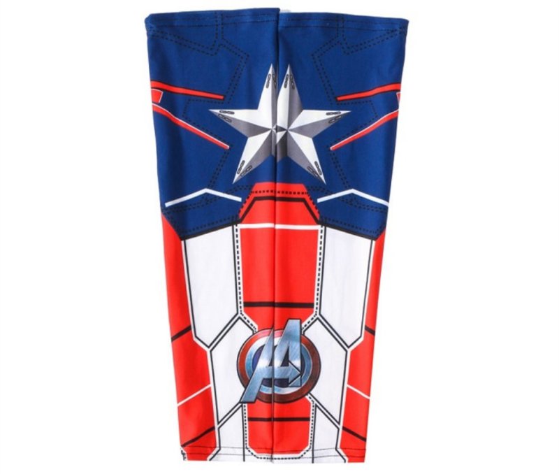 Men's UV Protection Heros Printed Sport Basketball Functional Arm Sleeve