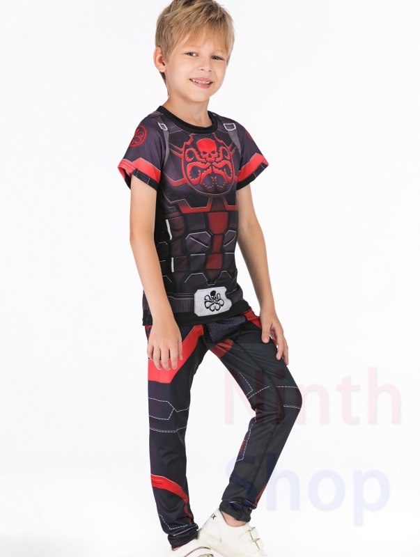 Boy's Compression Sports Long Pants Lightweight Leggings Base Layer Kids Sport Running Trouser Quick Dry Outdoor Pants