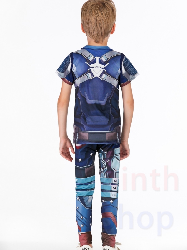 Boy's Compression Sports Long Pants Lightweight Leggings Base Layer Kids Sport Running Trouser Quick Dry Outdoor Pants