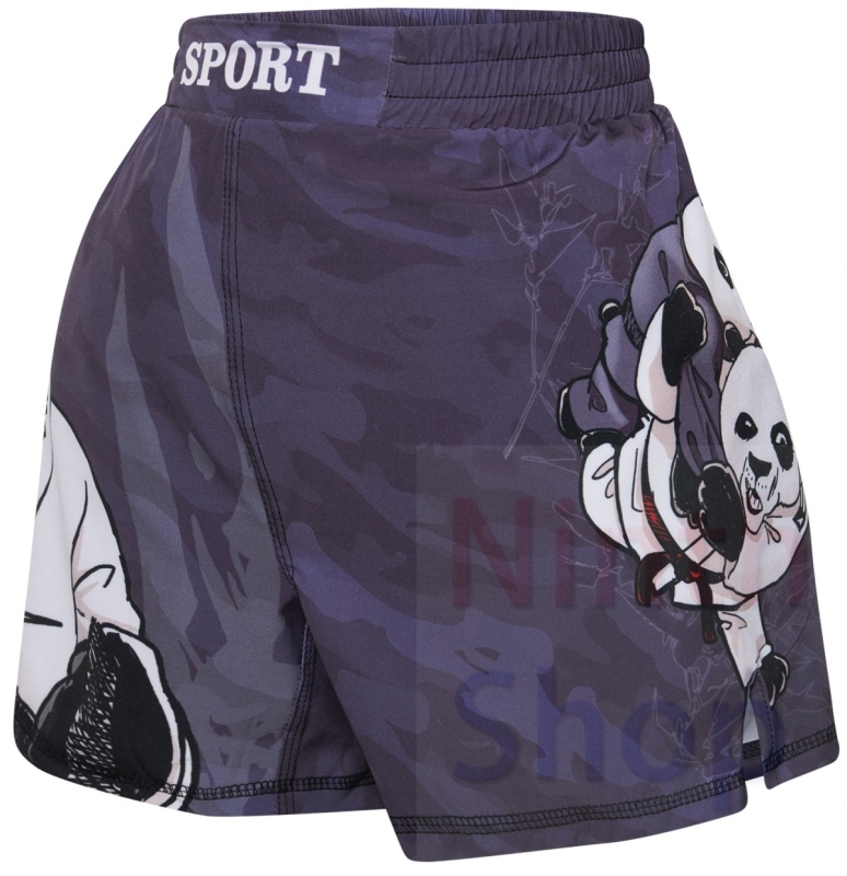 Boy's Fitness Short Pants Fighting Training Shorts Elastic Waist Trousers Leisure Relaxed Beach Pants Dry Pants