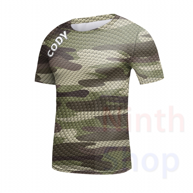 Cody Lundin Boys’ Short Sleeve Shirts Regular Casual Shirts Boys’ Sweatshirt Top 3D Print Shirts Boy Relaxed Shirts Sweat-free Sports Shirts(23078)