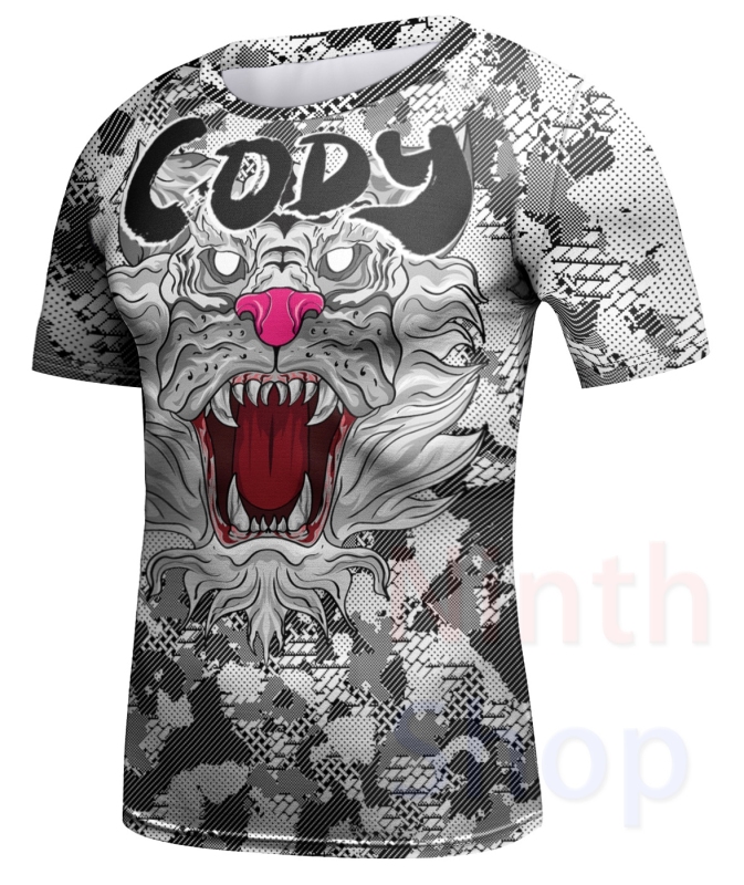 Cody Lundin Boys’ Short Sleeve Shirts Regular Casual Shirts Boys’ Sweatshirt Top 3D Print Shirts Boy Relaxed Shirts Sweat-free Sports Shirts(23071)