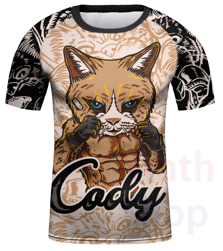 Cody Lundin Boys’ Short Sleeve Shirts Regular Casual Shirts Boys’ Sweatshirt Top 3D Print Shirts Boy Relaxed Shirts Sweat-free Sports Shirts(23073)