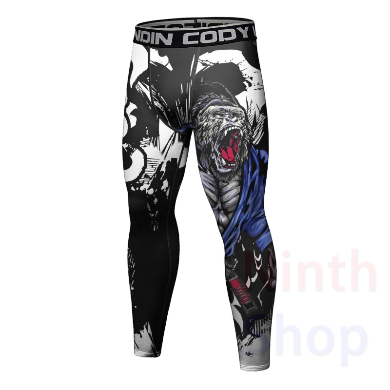 Cody Lundin Men's Sports T-shirt and Pants 2 Pieces Sets Fast Dry Compression Round Collar Summer Fitness Sports Suit(JMDT221556-JMCK22251)