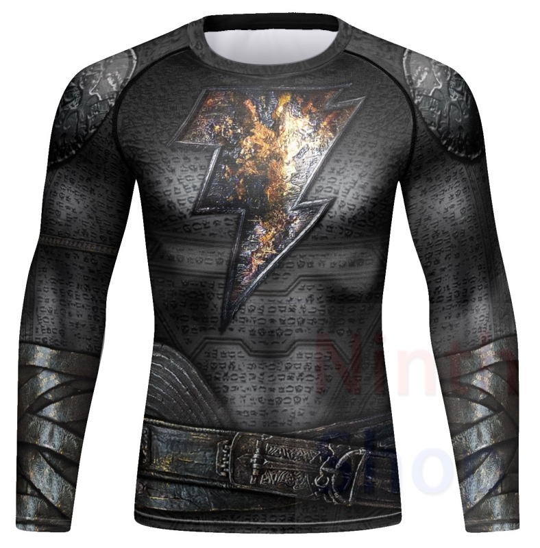 Men Long Sleeve Shirt Compression Top Sport T-shirt Cody Print Shirts Cool Dry Base layer Shirt ALL SEASON for Running Training Sweatshirt(22480)