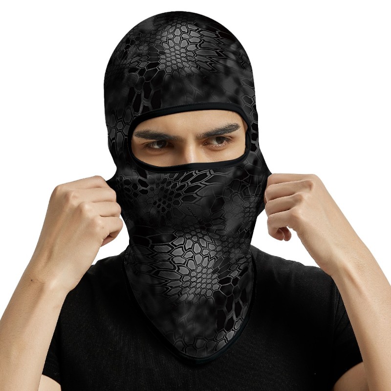 3PCS Balaclava Ski Mask Motorcycle Full Face Mask Outdoor Tactical Hood Headwear Mask Unisex for Cycling Halloween Cosplay（HT210039-041-048）