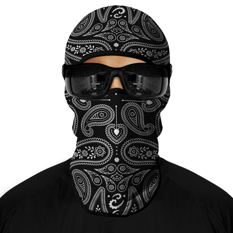3PCS Balaclava Ski Mask Motorcycle Full Face Mask Outdoor Tactical Hood Headwear Mask Unisex for Cycling Halloween Cosplay（HT210271-411-505）