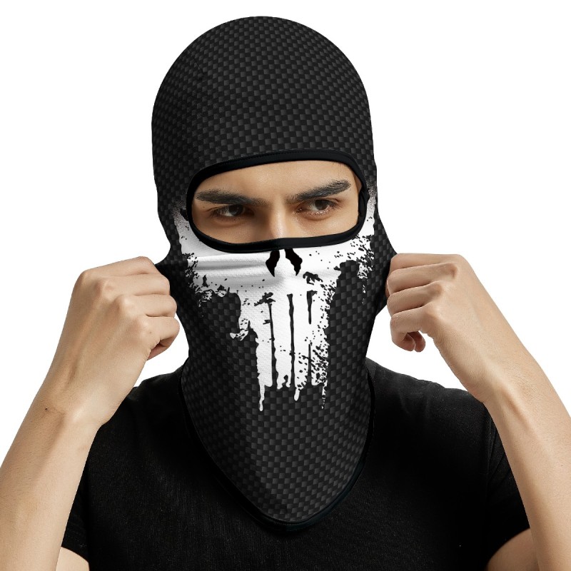 Cosplay Balaclava Unisex Ski Mask Motorcycle Full Face Mask Windproof Thermal Protection Durable Quality Fashionable Lightweight Comfort Riding Mask Outdoor Tactical Hood Headwear Mask for Cycling Halloween Multicolor（HT210157）