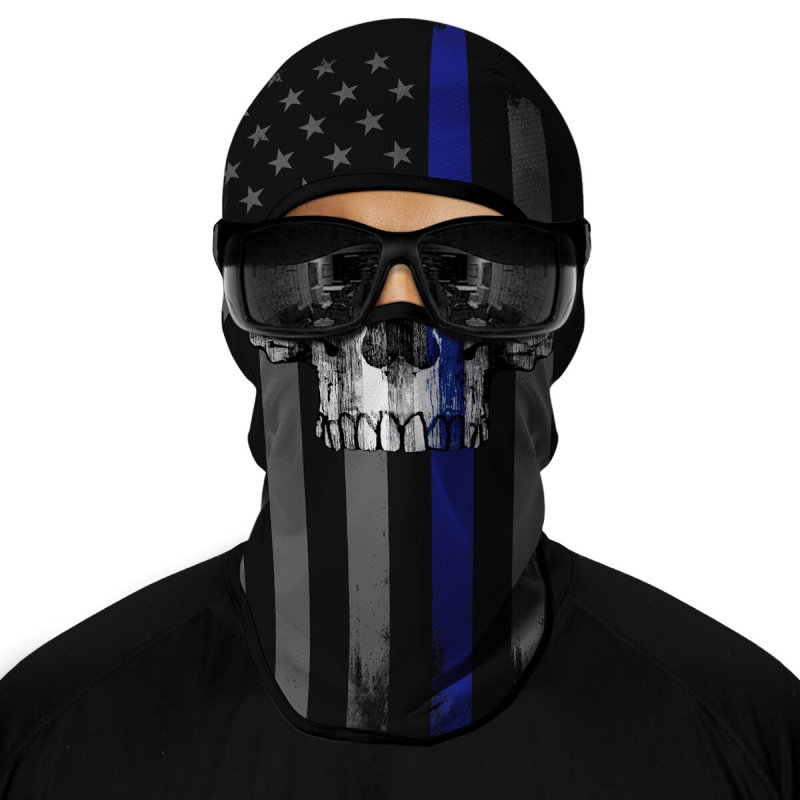 Cosplay Balaclava Unisex Ski Mask Motorcycle Full Face Mask Windproof Thermal Protection Durable Quality Fashionable Lightweight Comfort Riding Mask Outdoor Tactical Hood Headwear Mask for Cycling Halloween Multicolor（HT210017）