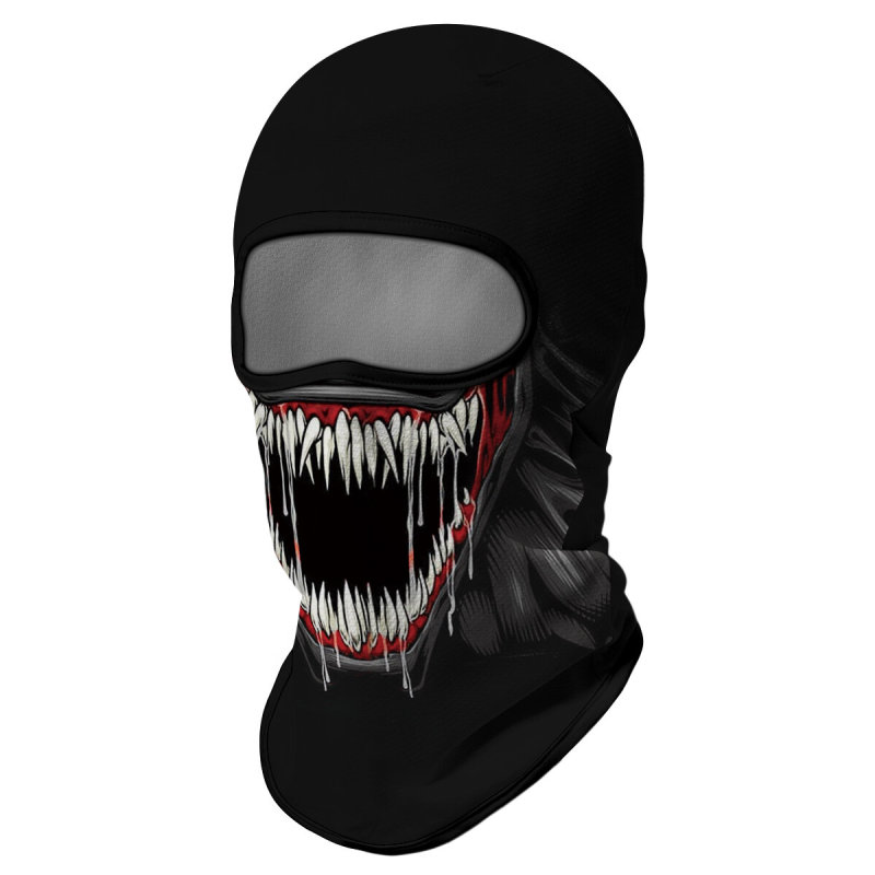 Cosplay Balaclava Unisex Ski Mask Motorcycle Full Face Mask Windproof Thermal Protection Durable Quality Fashionable Lightweight Comfort Riding Mask Outdoor Tactical Hood Headwear Mask for Cycling Halloween Multicolor（HT210010）