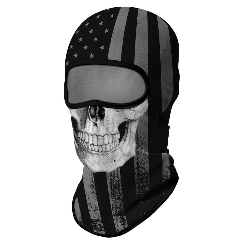 Cosplay Balaclava Unisex Ski Mask Motorcycle Full Face Mask Windproof Thermal Protection Durable Quality Fashionable Lightweight Comfort Riding Mask Outdoor Tactical Hood Headwear Mask for Cycling Halloween Multicolor（HT210020）