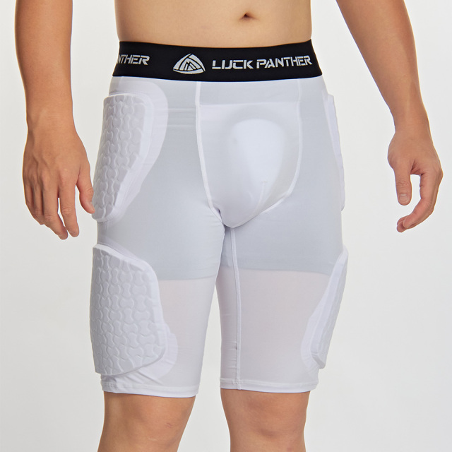 Wholesale customization gym sports protection EVA honeycomb compression padded compression sportswear