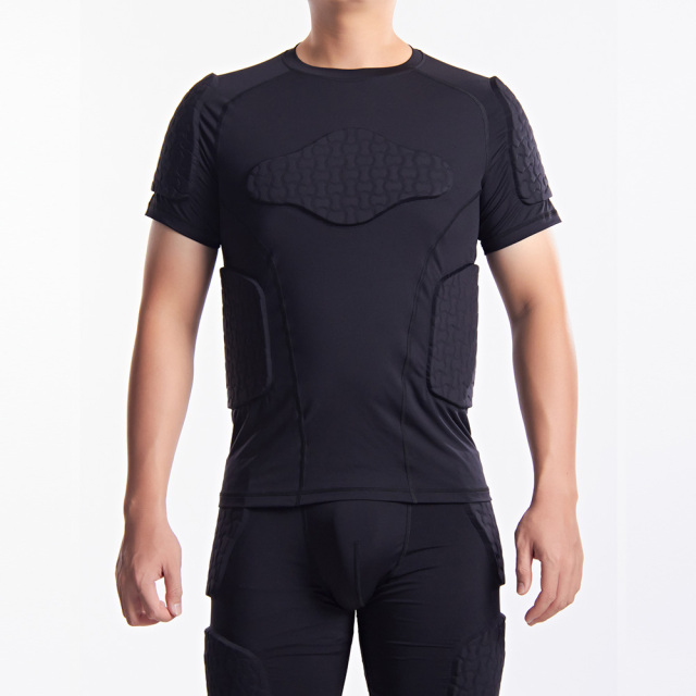 Sports Protector Honeycomb Breathable Protection Sports Baselayer Anti-collision Shirt