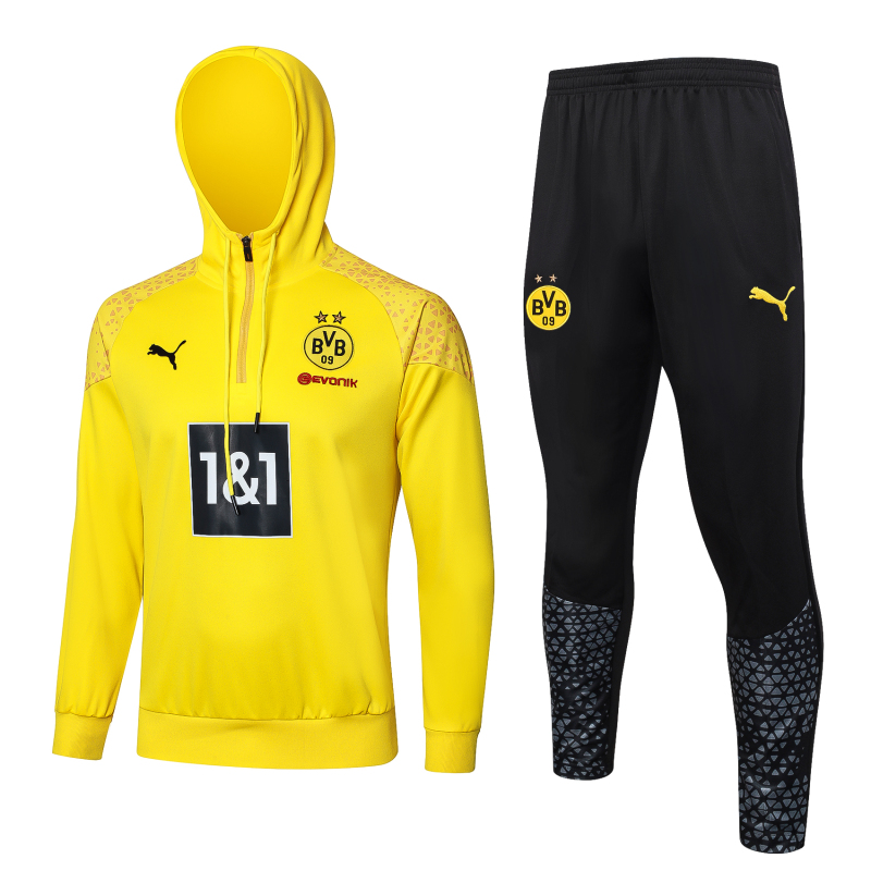Borussia Dortmund Training Hoodie Soccer Suit 2023 2024