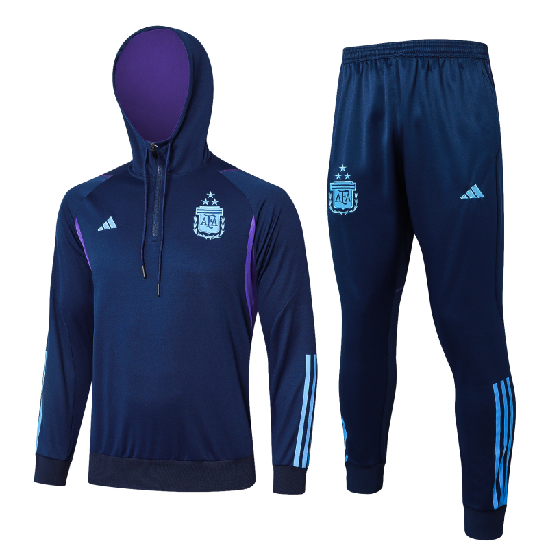 Argentina Training Hoodie Soccer Suit 2023 2024
