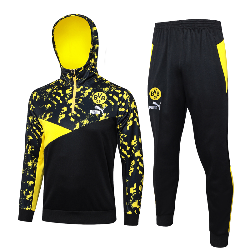 Dortmund Training Hoodie Soccer Suit 2023 2024