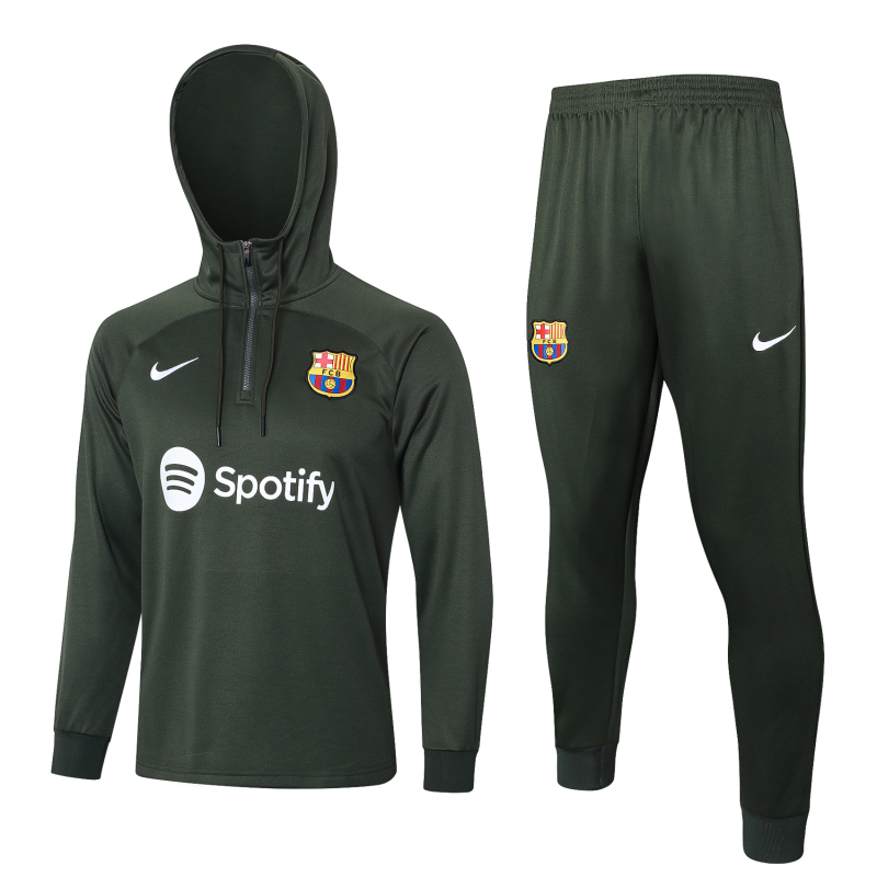 Barcelona Training Hoodie Soccer Suit 2023 2024