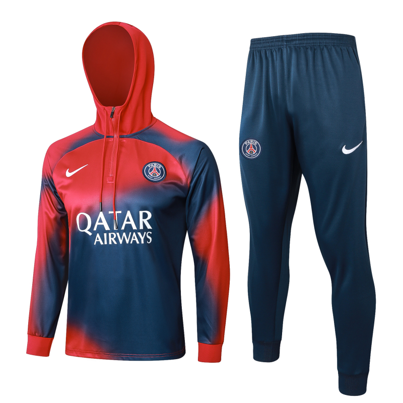 Paris Training Hoodie Soccer Suit 2023 2024