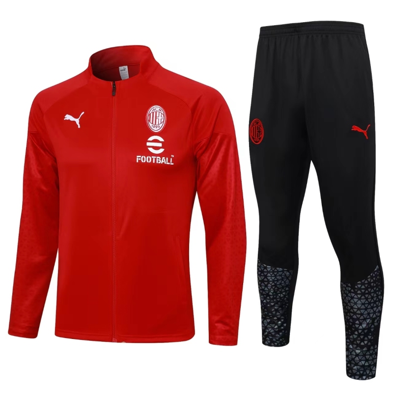 AC Milan Training Hoodie Soccer Suit 2023 2024