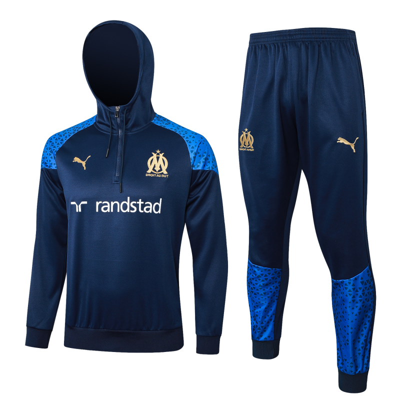 Olympique de Marseille Training Hoodie Soccer Suit 2023 2024