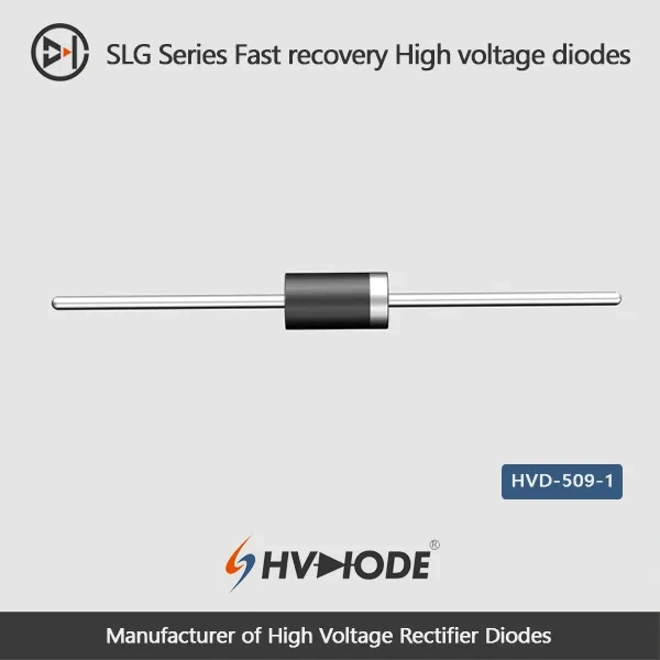 SLG04-08 Fast recovery High voltage diode 4KV 800mA 70nS