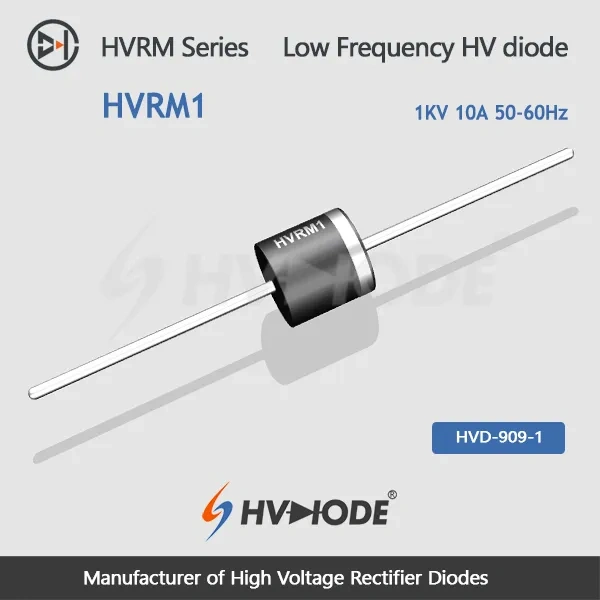 HVRM1- Low frequency high voltage diode 1KV,10A,50-60Hz