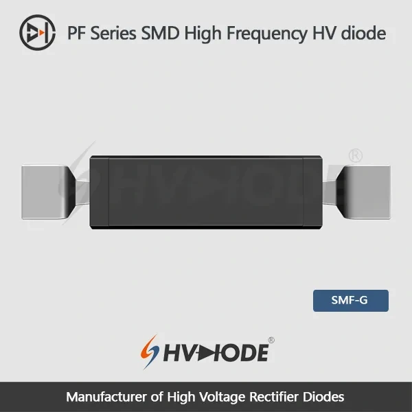 PF15H SMD high voltage diode 15KV, 200mA, 75nS