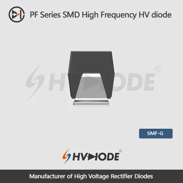 PF20J SMD high voltage diode 20KV,300mA, 75nS