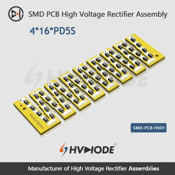 SMD HVPCB Rectifier Assembly 4X16XPD5S