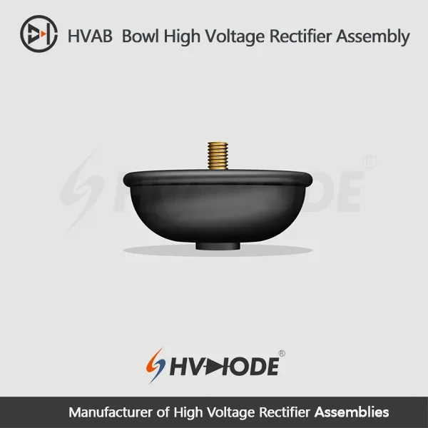 HVAB10H10 Bowl High Frequency High Voltage Rectifier Assembly 10KV 10A 100nS