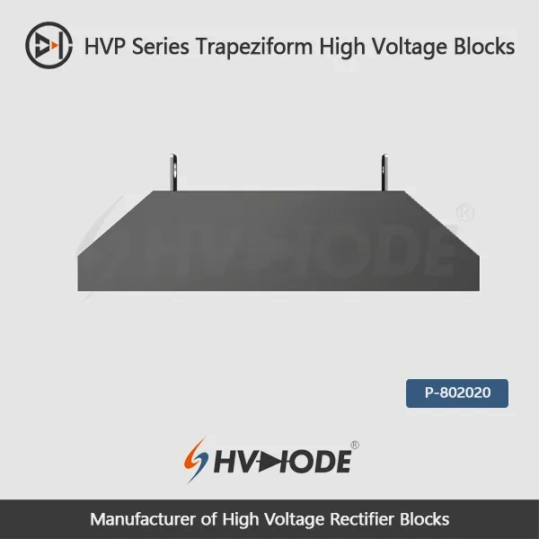 HVP8-1 Trapeziform High Voltage Rectifier Blocks 8KV 1A  50-60Hz