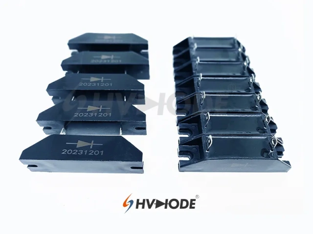HVP8-2 Trapeziform High Voltage Rectifier Blocks 8KV 2A  50-60Hz