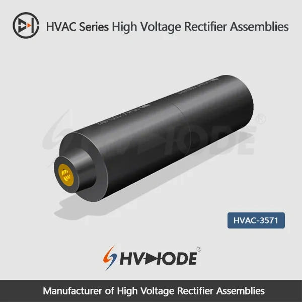 HVAC20-5 Cylindrical High Voltage Rectifier Assembly 20KV 5A  50-60Hz