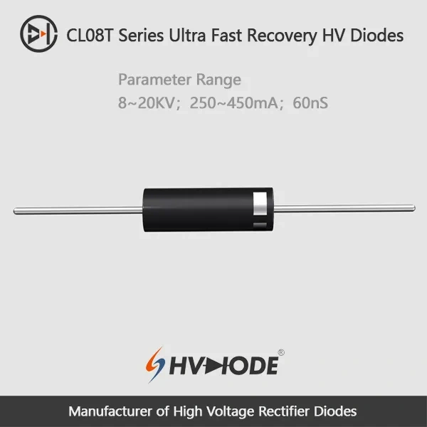 CL08-12T Ultra Fast Recovery High Voltage Diode 12KV 300mA  60nS