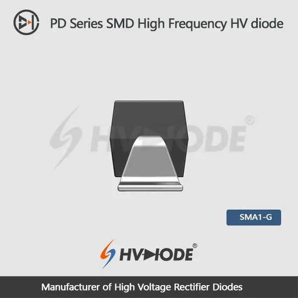 PD8F SMD High Voltage Diode 8KV 100mA 70nS