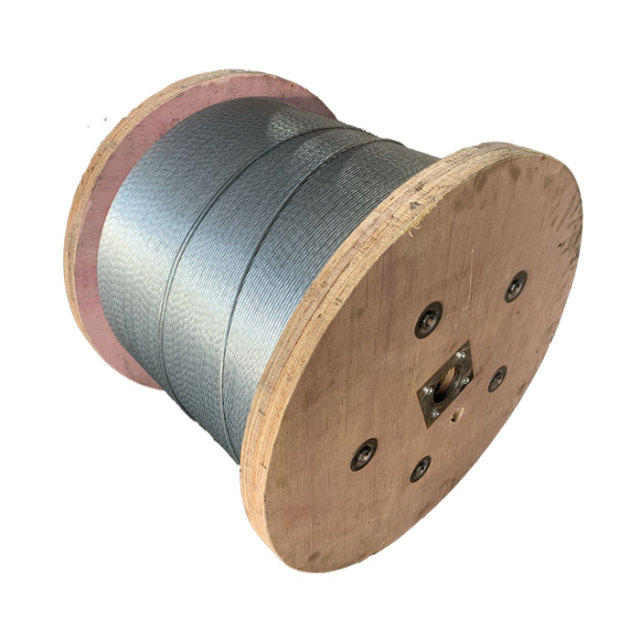 Galvanized Steel Rope strength member for optical cable