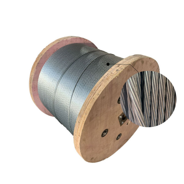 Galvanized Steel Rope strength member for optical cable
