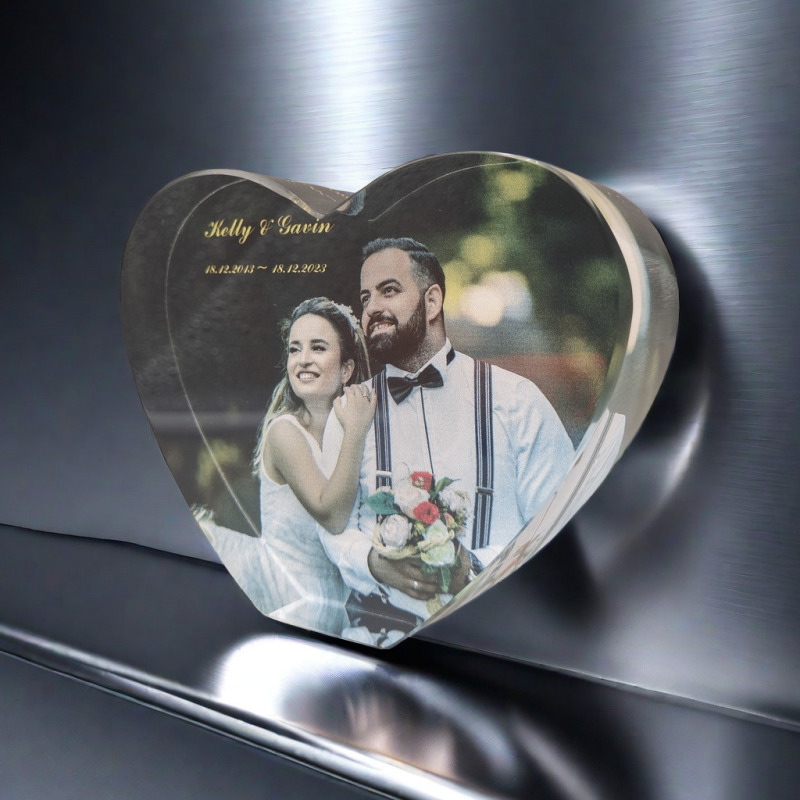 Customized Glass Gifts Photo Valentines Gift Great Anniversary Gift Ideas for 10th Anniversary