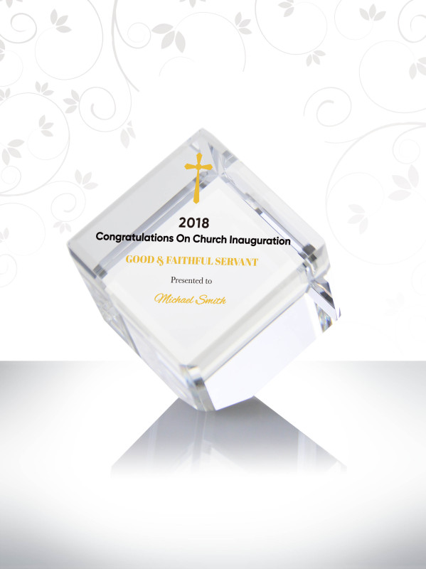 Church Installation Plaque for Pastoral Ministry Appreciation Month Gifts Ideas Crystal Pastor Installation Gift