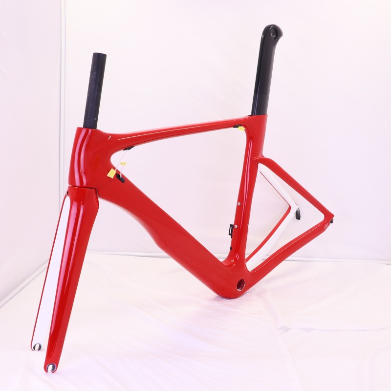 Customized Paint VB-R-068 Aero road bike frame internal cable routing